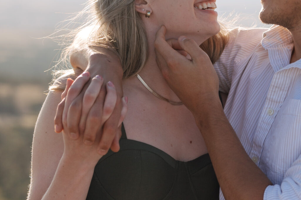 Romantic engagement session in Colorado